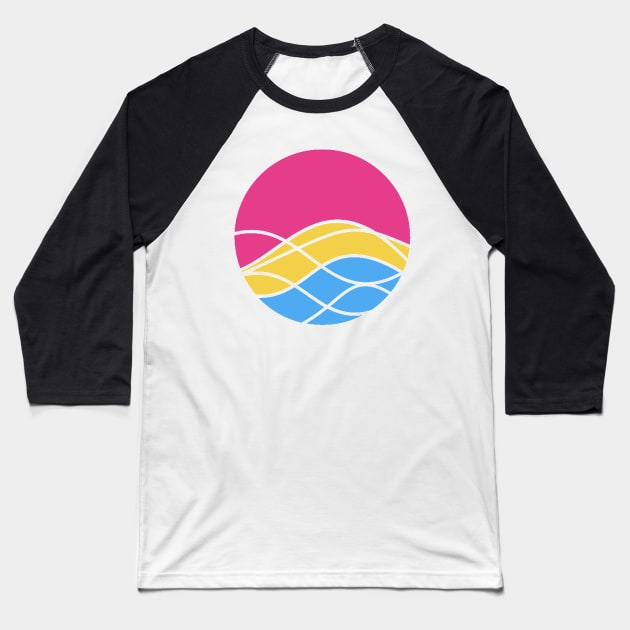 Pansexual Pride | Flow Baseball T-Shirt by queerenough